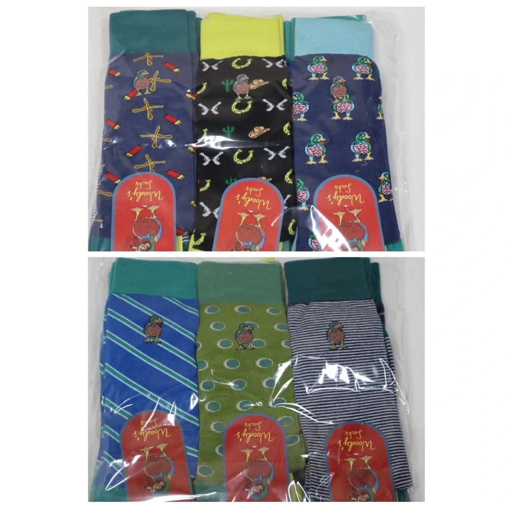 Woody's Men's 6‎ Pack of Socks